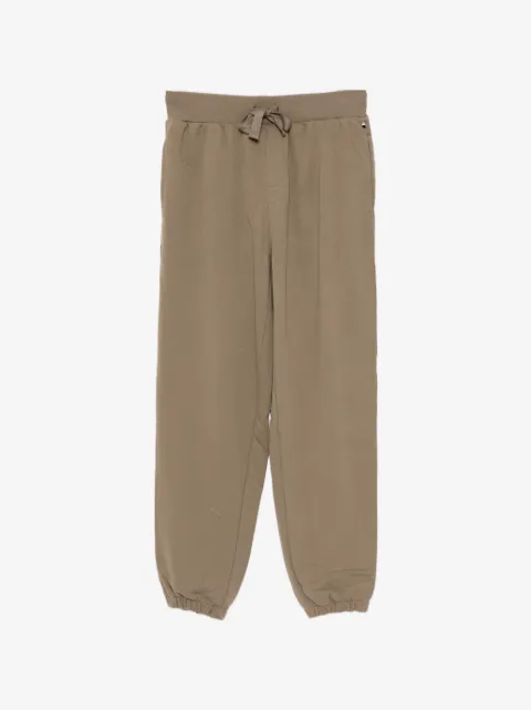 BOSS logo-embroidered trousers