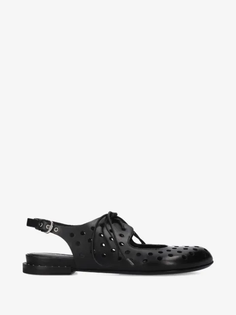 Premiata cut-out slingback pumps 