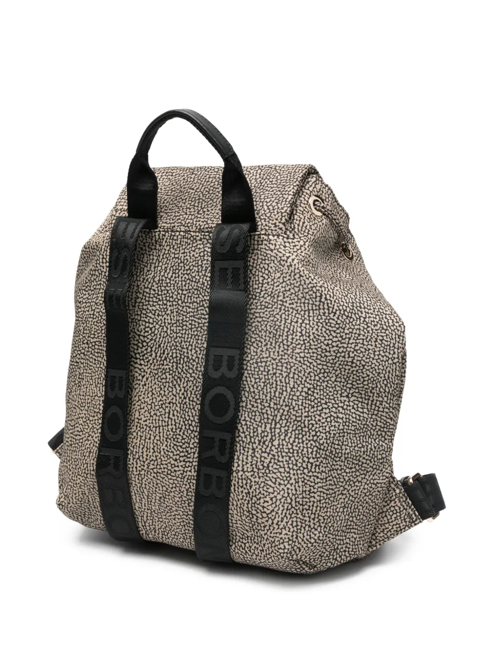  Borbonese Medium Eco Backpack - Neutrals 