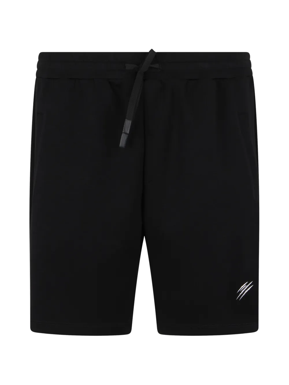 Plein Sport Shorts mit elastischem Bund - Schwarz