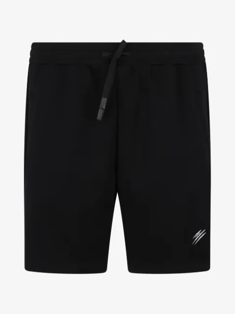 Plein Sport elasticated chrome scratch shorts