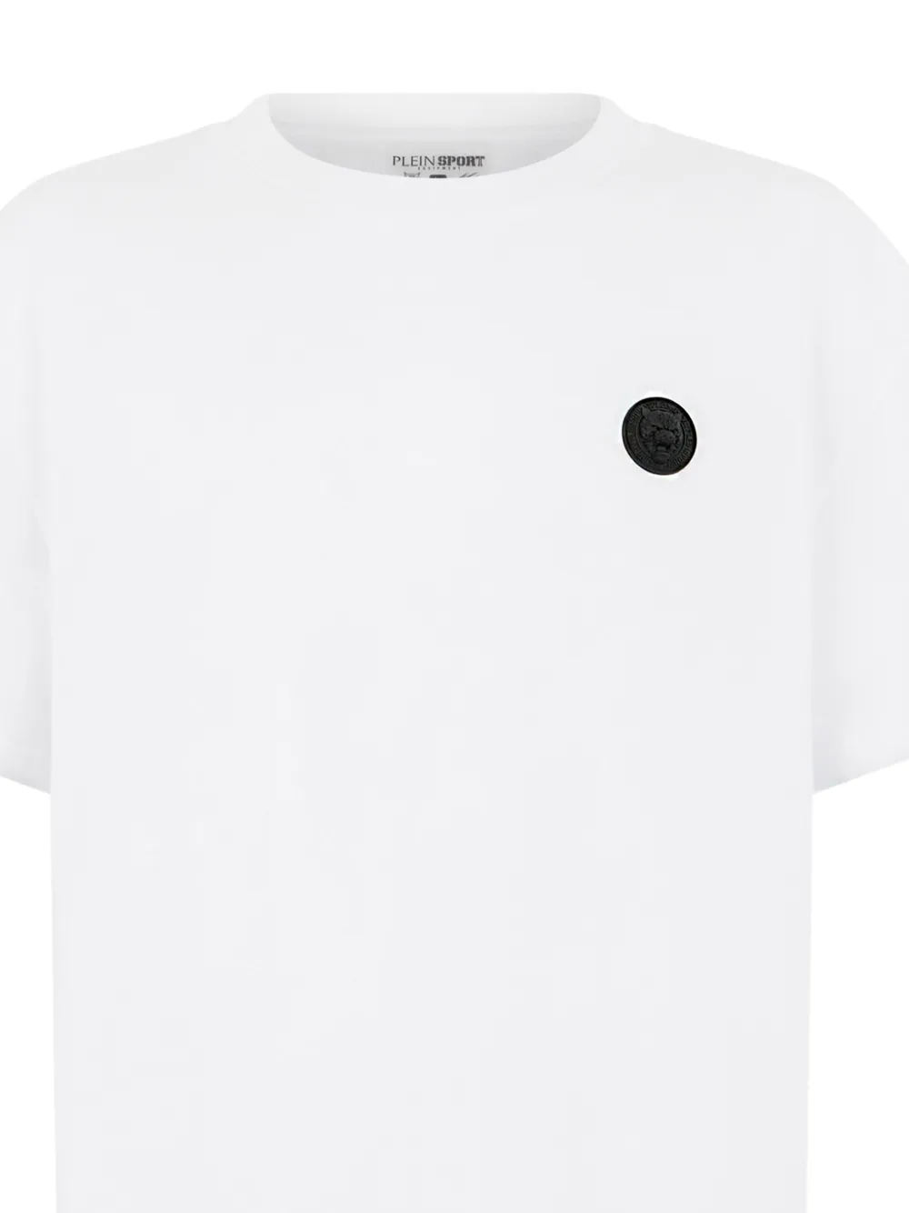 Plein Sport T-shirt met tijgerapplicatie Wit