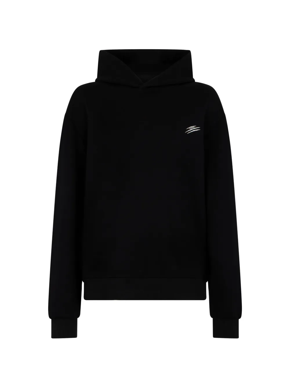 Plein Sport chrome scratch hoodie - Nero