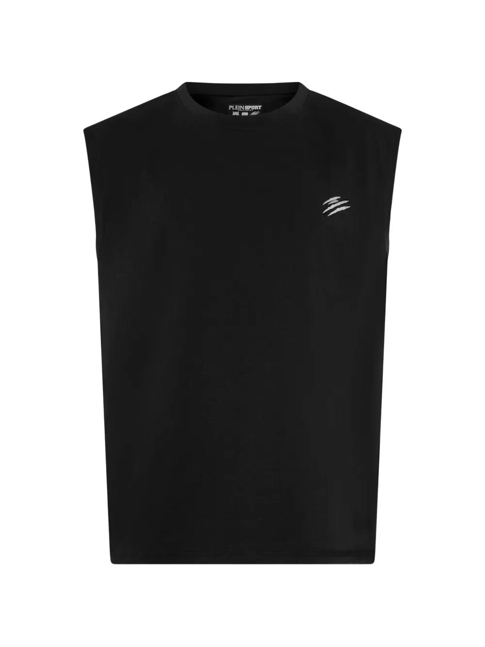 Plein Sport Chrome Scratch tank top - Schwarz