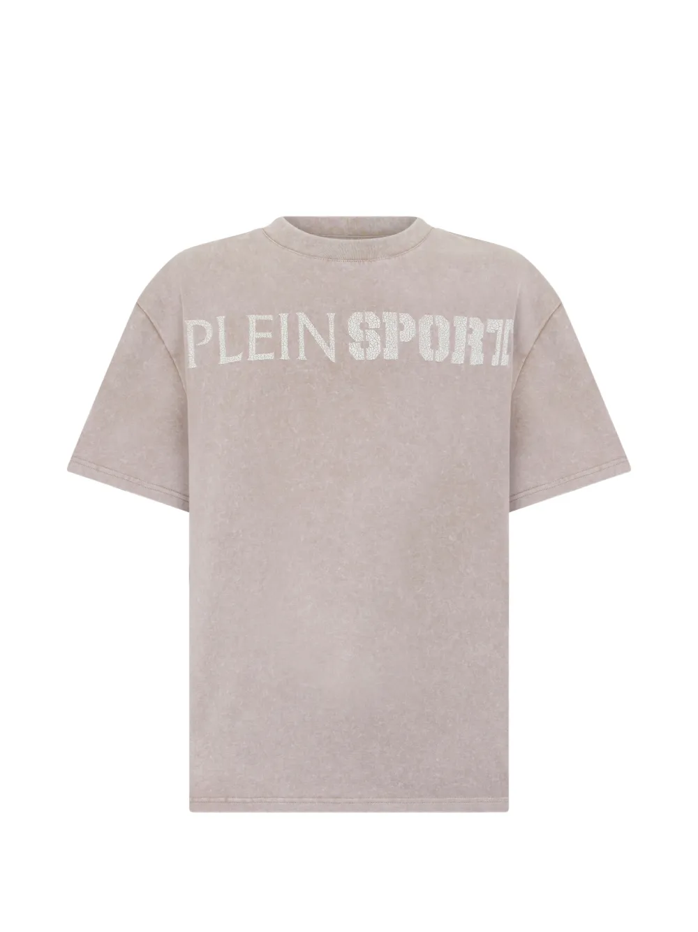 Plein Sport logo-print short-sleeved T-shirt - Nude