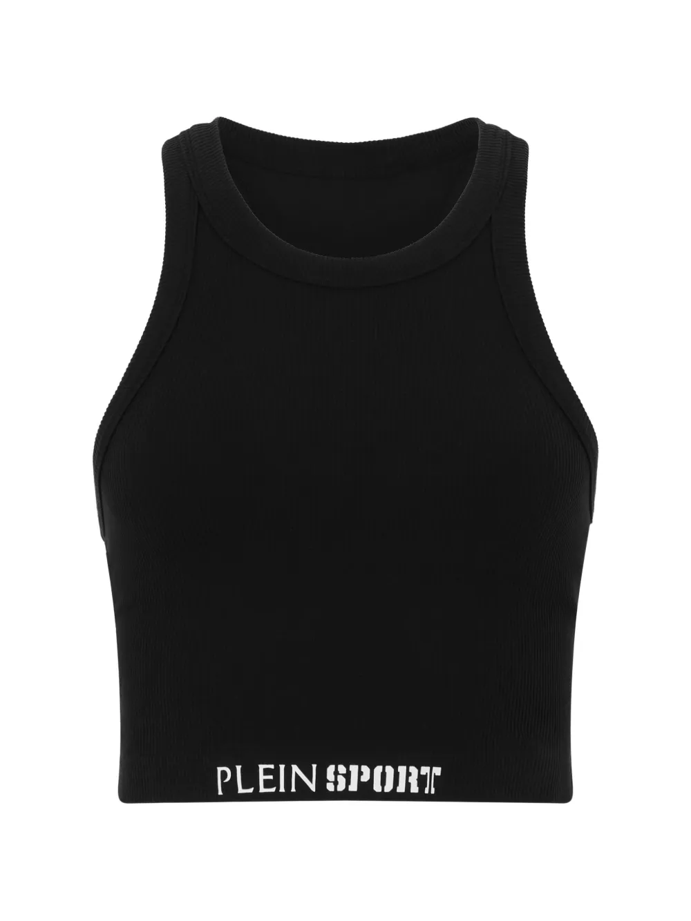 Plein Sport ribbed tank top - Nero