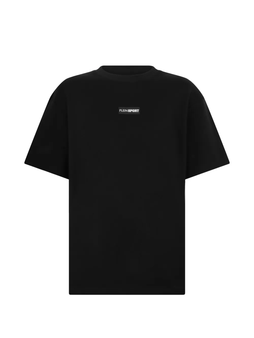 Plein Sport slub scratch logo T-shirt - Nero