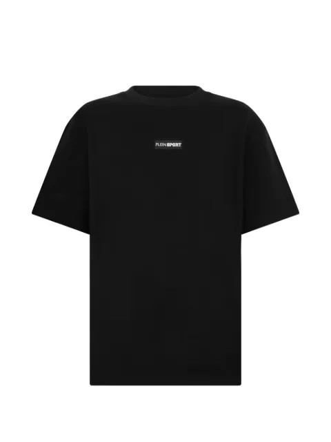 Plein Sport slub scratch logo T-shirt