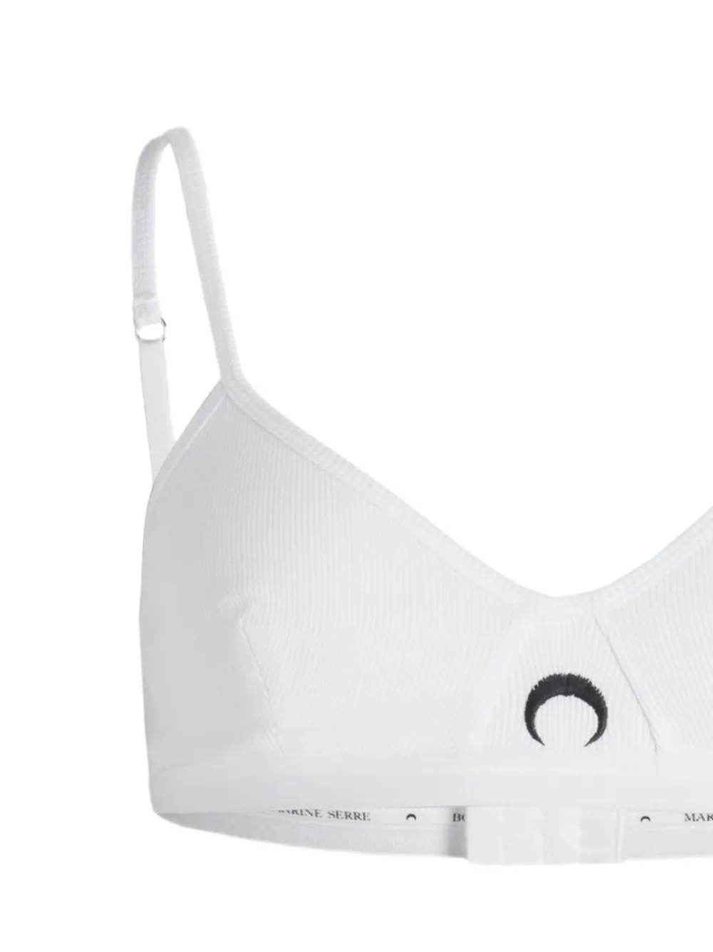 Marine Serre Bh met print Wit