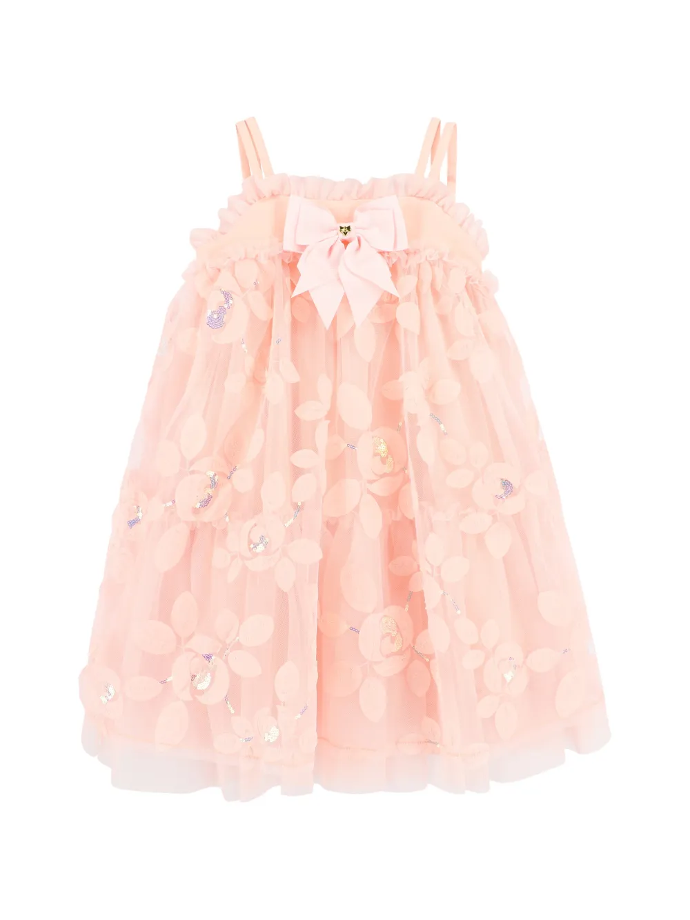 Angel's Face Lydia embroidered strappy dress - Rosa