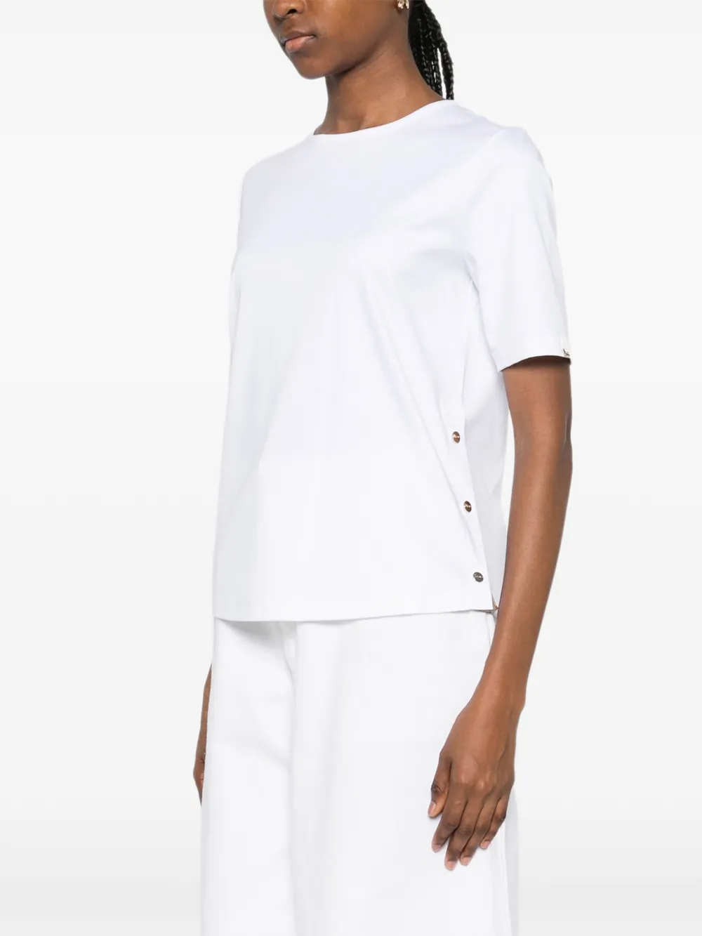 White Cotton T-Shirt