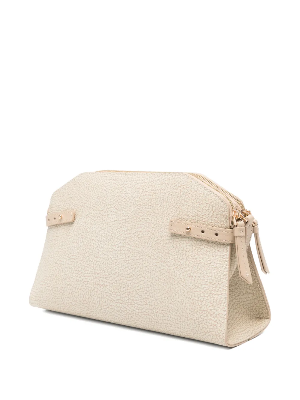  Borbonese Gold-tone-hardware Cross-body Bag - Neutrals 