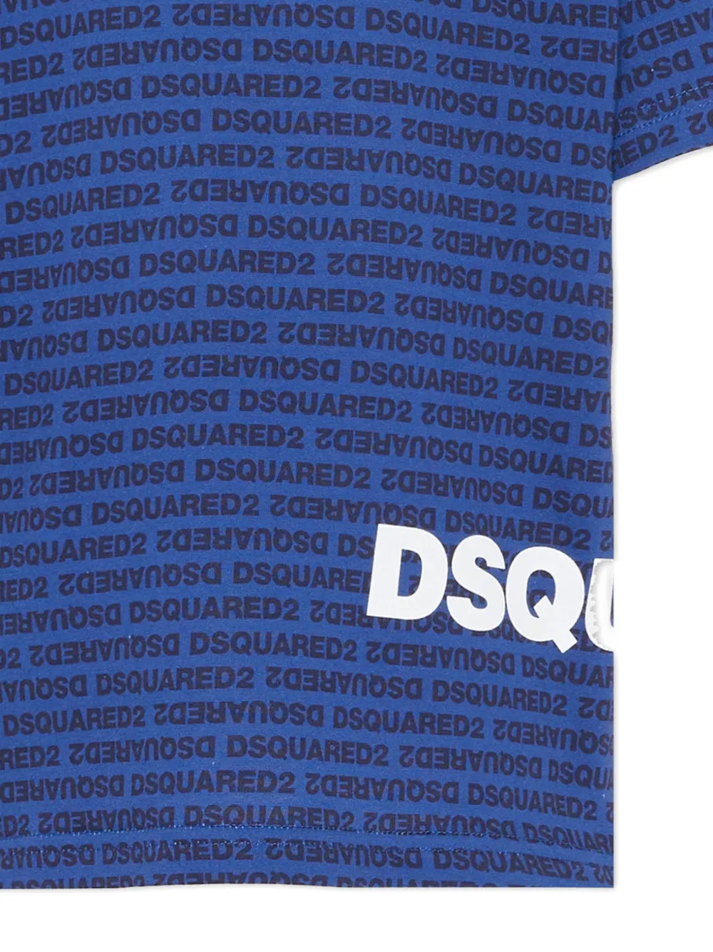 Dsquared2 Kids Short Sleeve Logo T-shirt - Blue 