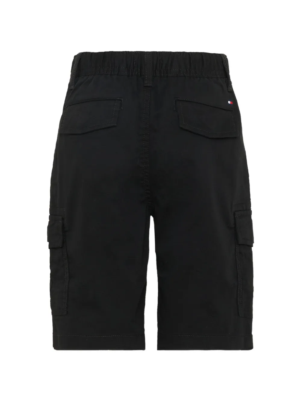  Tommy Hilfiger Junior Buttoned Cargo Shorts - Black 