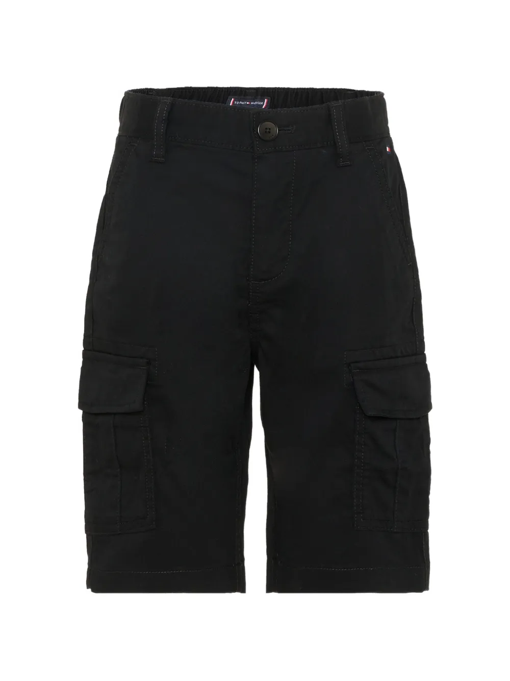 Tommy Hilfiger Junior buttoned cargo shorts - Nero