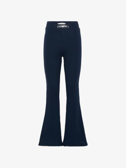 Tommy Hilfiger Junior logo flared leggings