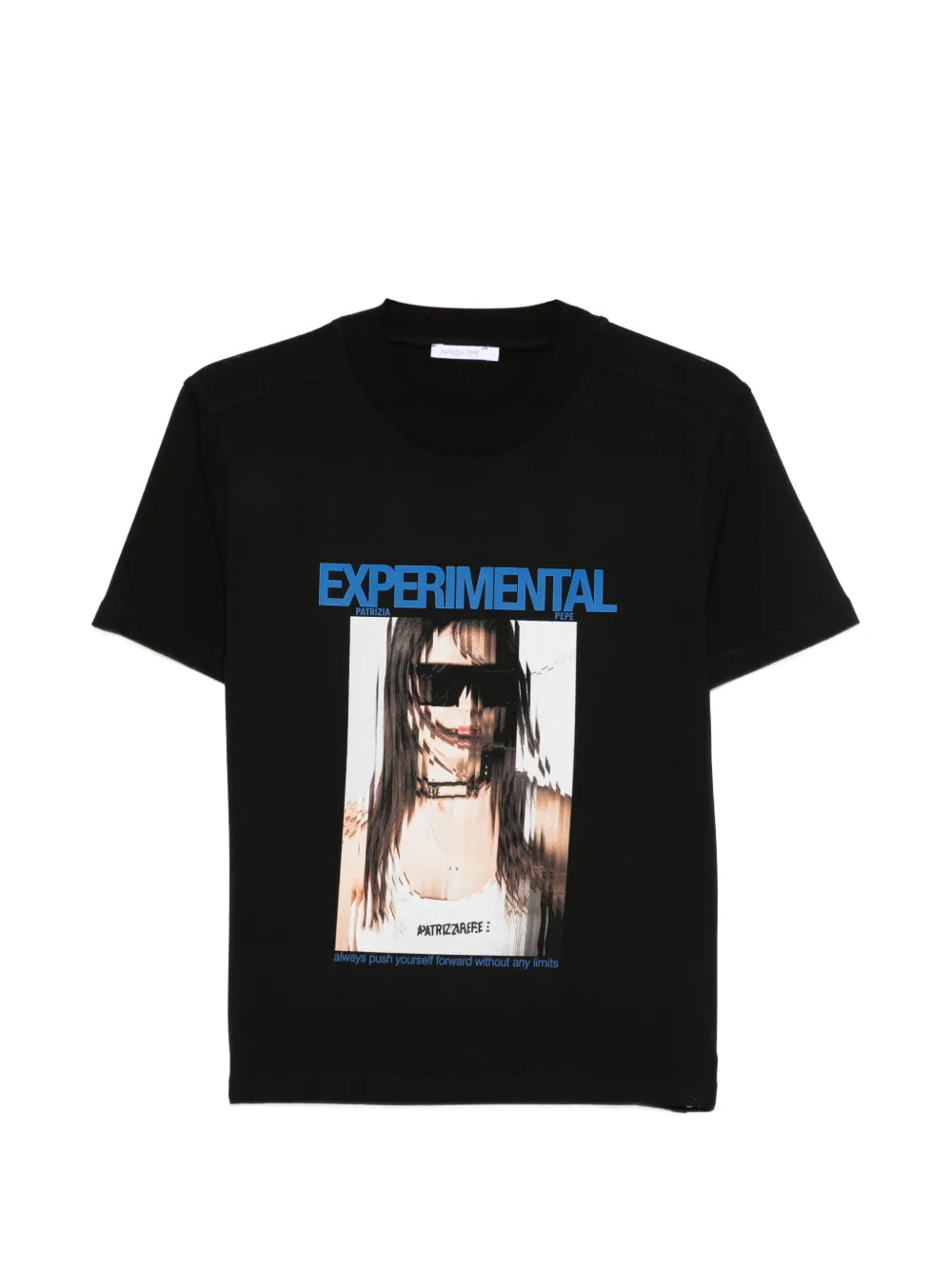 Patrizia Pepe T-shirt con stampa - Nero