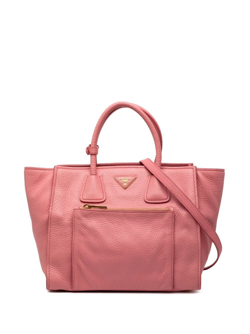 Prada Pre-Owned Borsa shopper Vitello Daino 2000-2025 - Rosa
