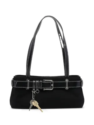 Osoi バックル ショルダーバッグ | ブラック | FARFETCH JP