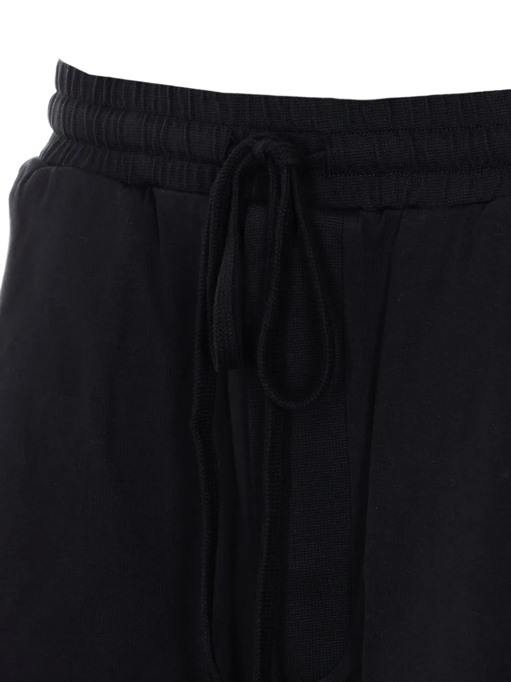  Thom Krom Elasticated Drawstring Shorts - Black 