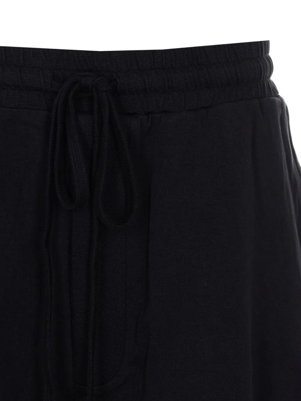 Thom Krom Shorts met elastische trekkoord Zwart