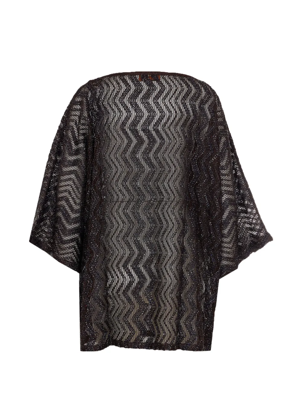  Missoni Sequin Knitted Kaftan - Black 