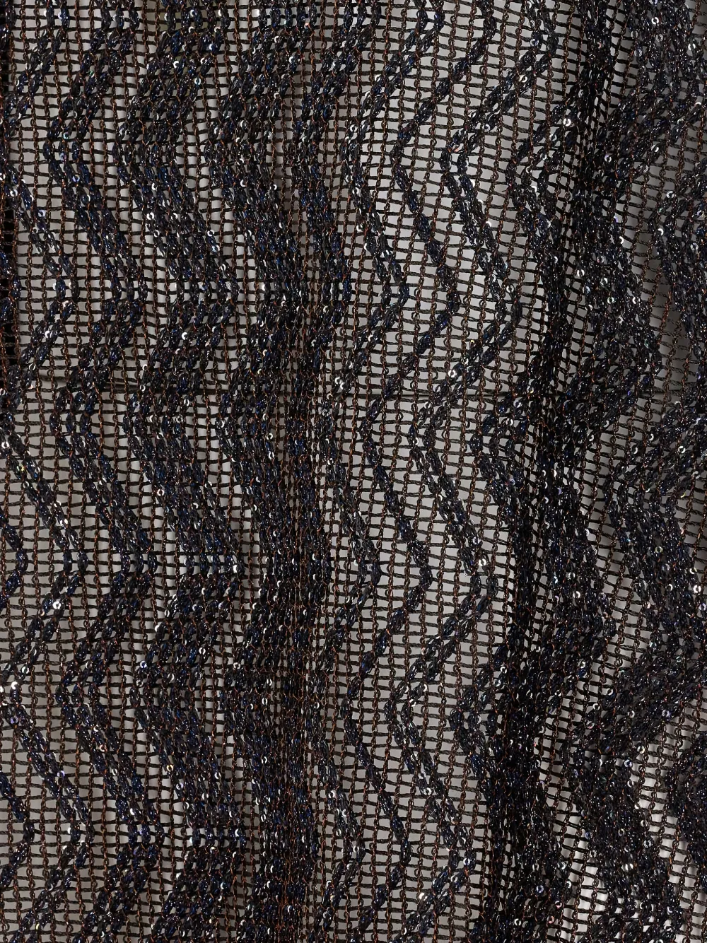  Missoni Sequin Knitted Kaftan - Black 