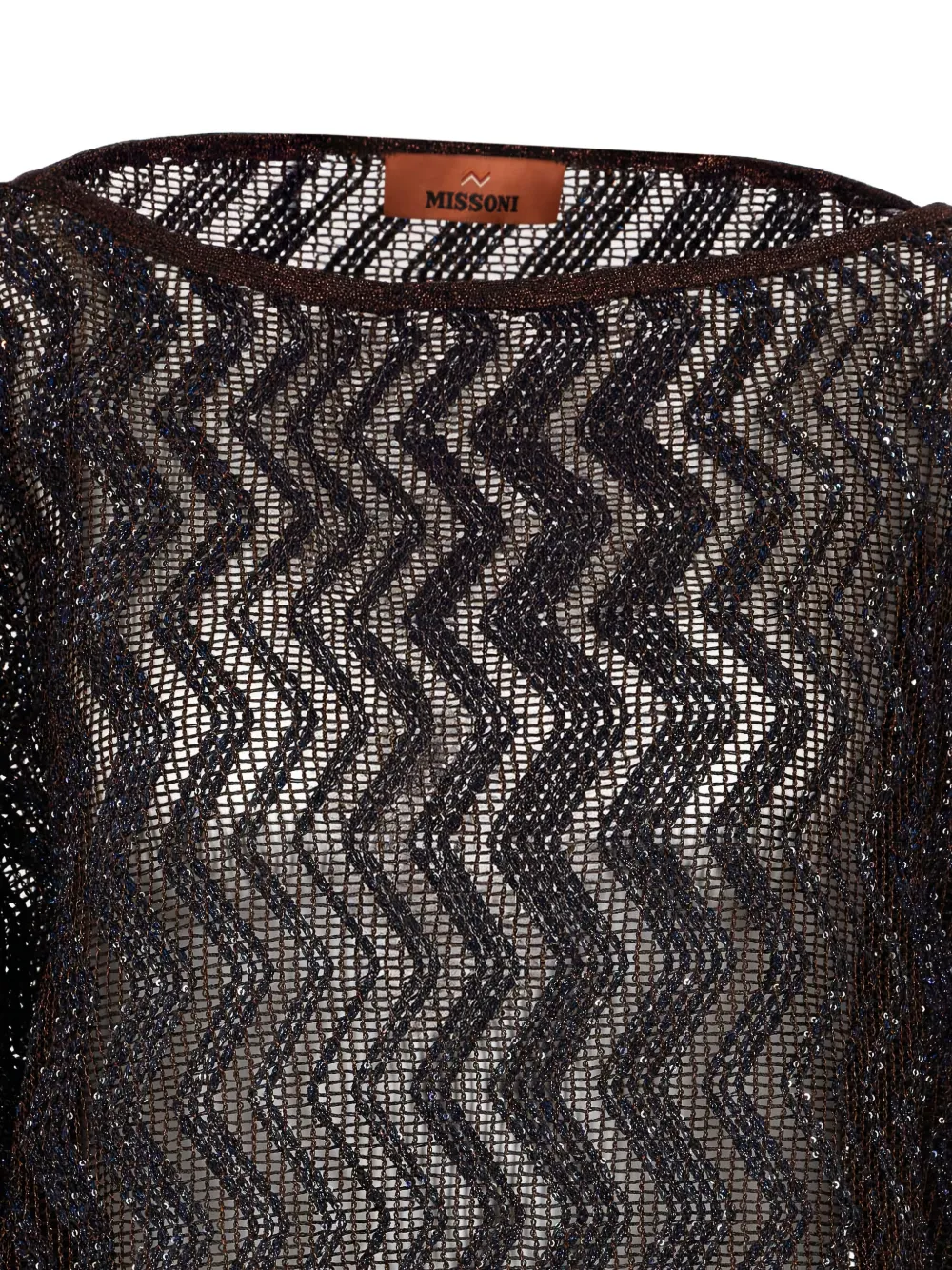 sequin knitted kaftan