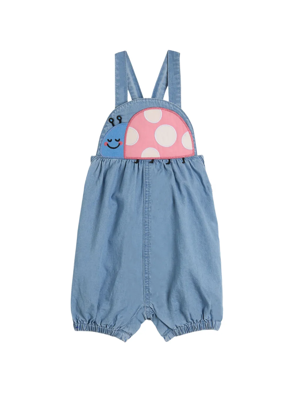 Stella McCartney Kids appliqué romper - Blau