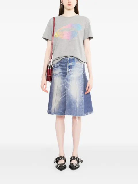 Jade Jagger printed T-shirt