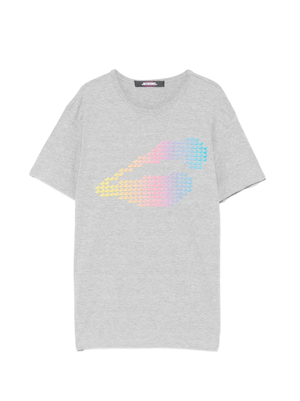 Jade Jagger printed T-shirt - Grau