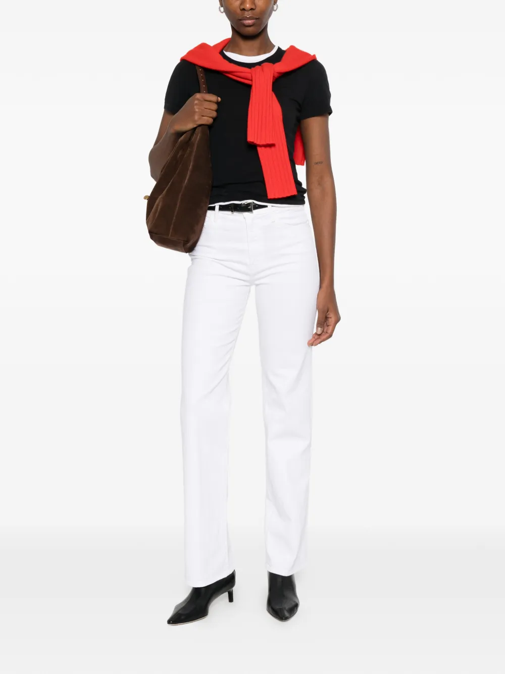 MOTHER Straight jeans Wit