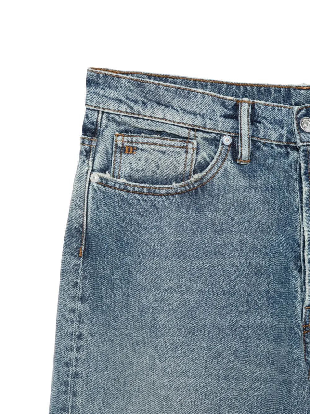  Nine In The Morning Pocket Cottton Jeans - Blue 