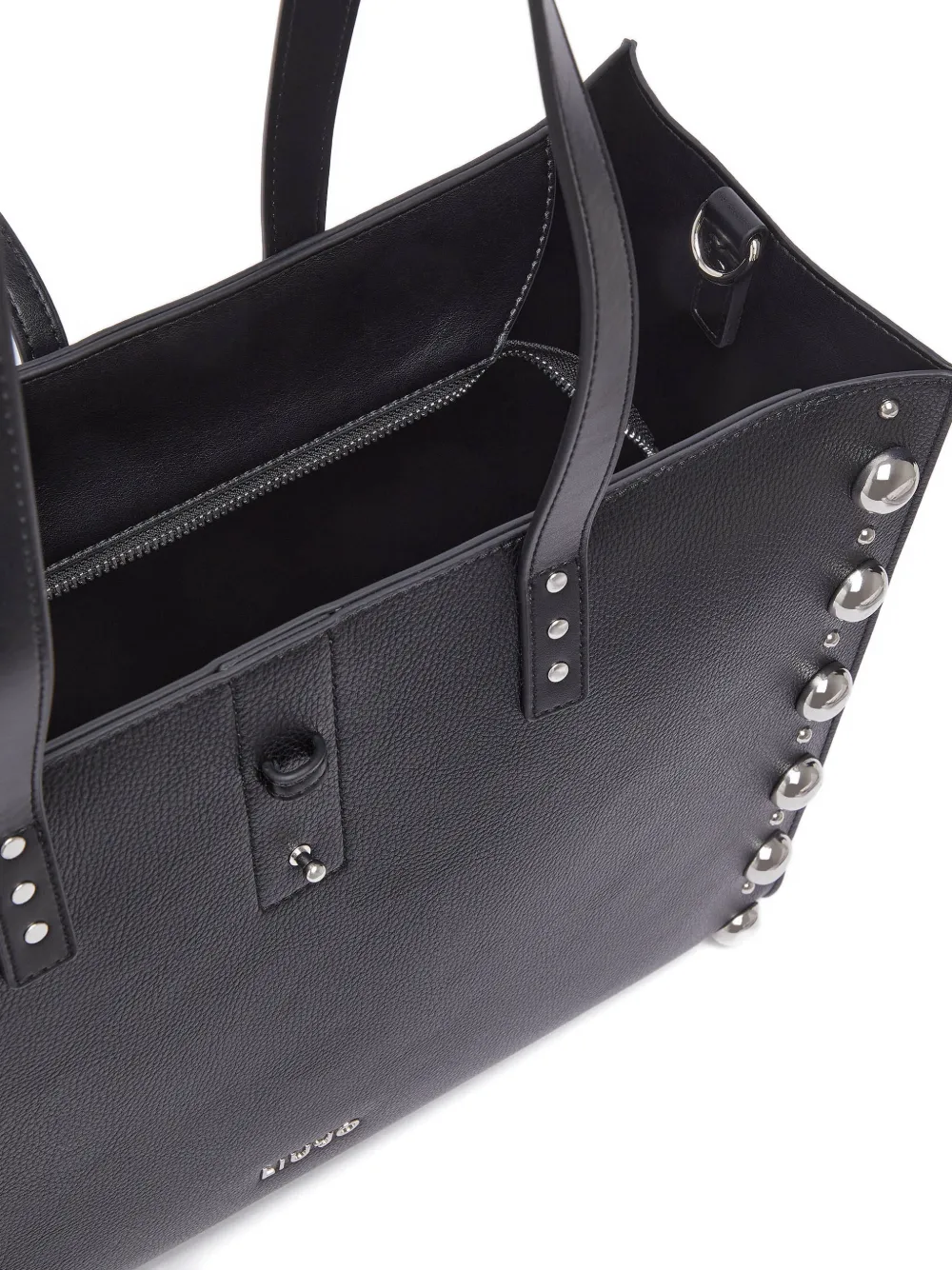  Liu Jo Stud-embellished Tote Bag - Black 