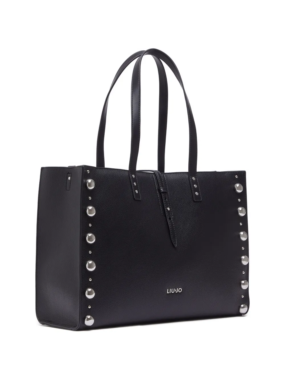  Liu Jo Stud-embellished Tote Bag - Black 