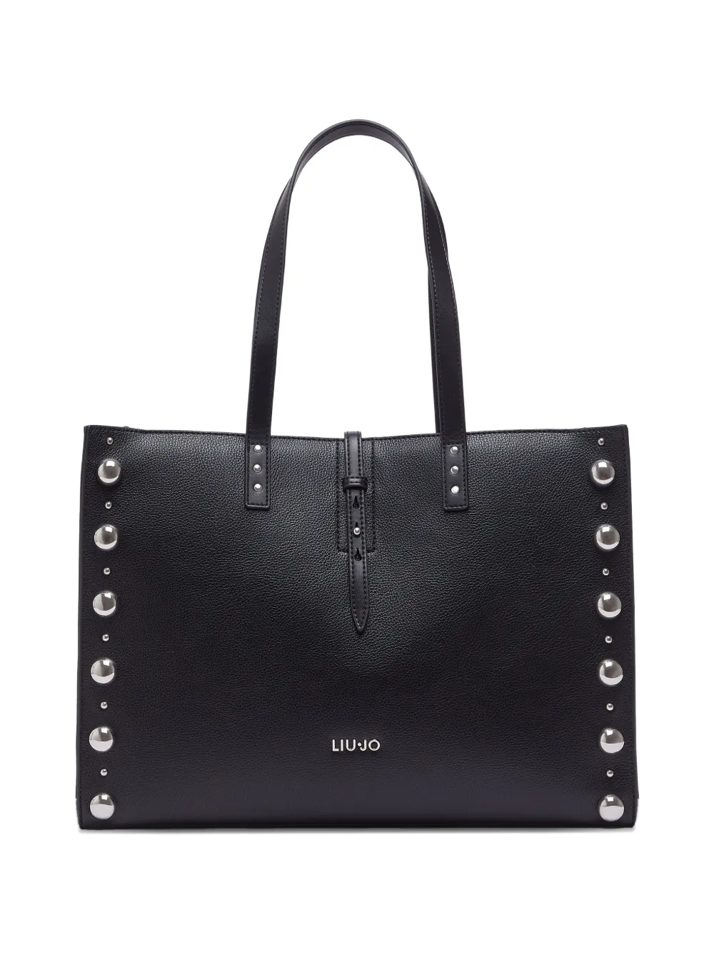 LIU JO stud-embellished tote bag - Nero