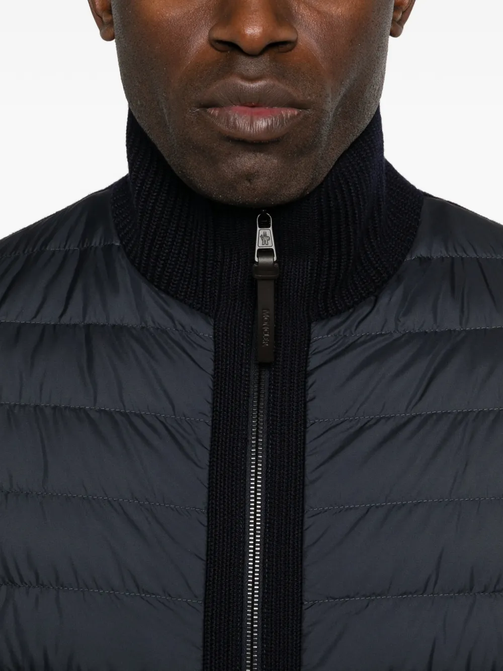 Moncler Jack met rits Blauw