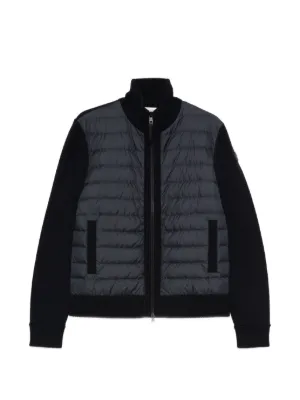 Moncler Grenoble Padded Zip Jacket | Black | FARFETCH