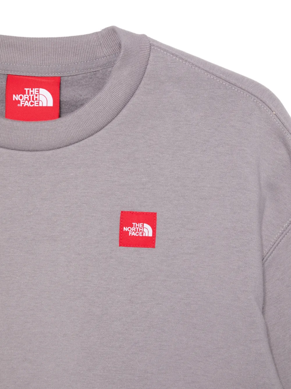  The North Face Logo Sweatshirt - Purple 