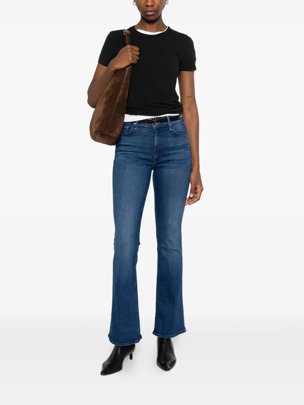 MOTHER Flared jeans Blauw