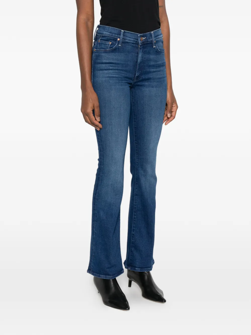 MOTHER Flared jeans Blauw