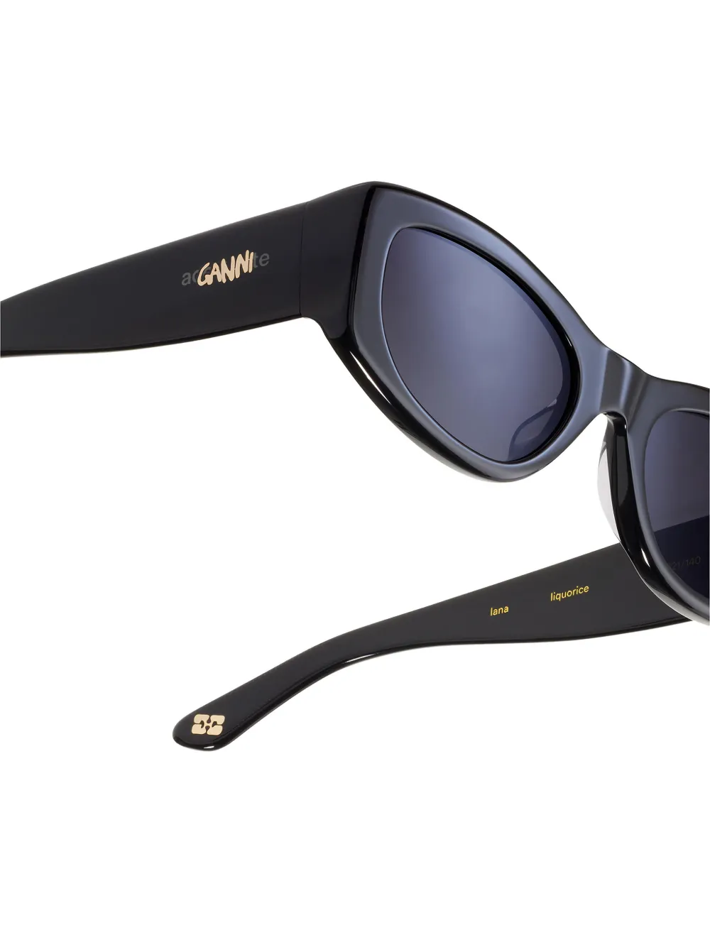  Ganni X Ace & Tate Lana Sunglasses - Black 