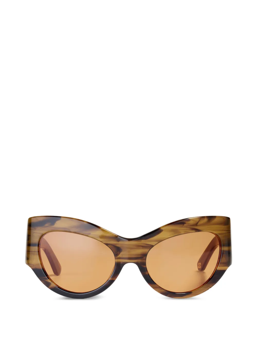 GANNI x Ace & Tate Trixie sunglasses - Marrone