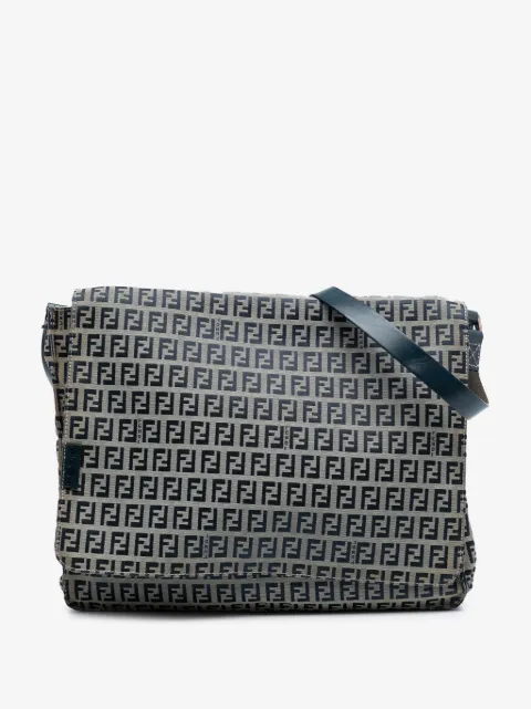Fendi Pre-Owned bolsa crossbody de lona Zucchino del siglo XX