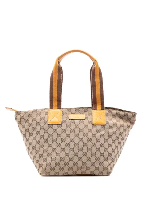 Gucci Pre-Owned 2000-2015 pre-owned GG Canvas Web Handtasche