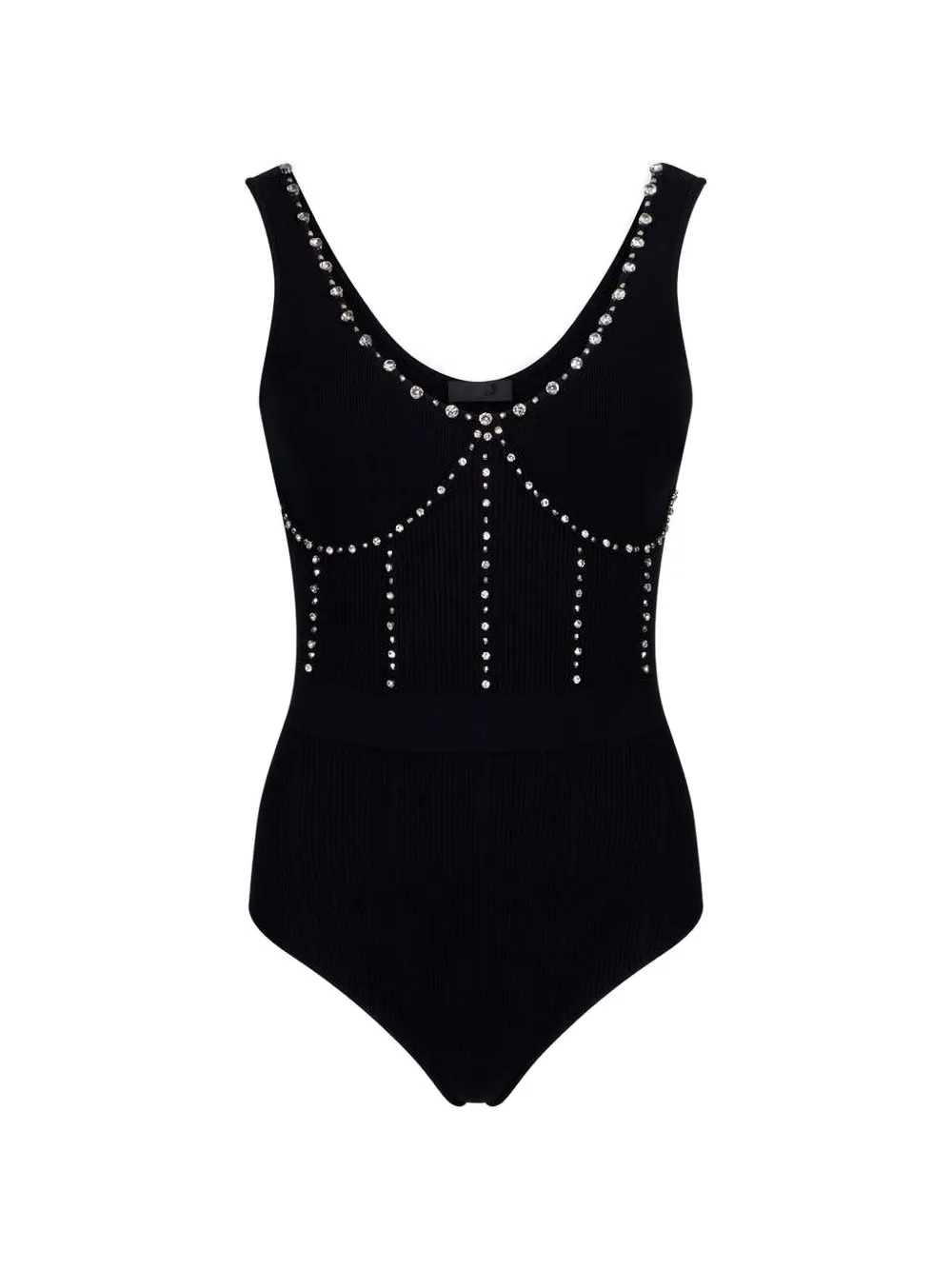 LIU JO combinaison à broderies - Noir