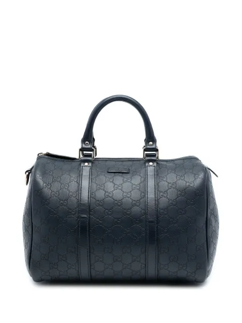 Gucci Pre-Owned 2016-2025 Medium Guccissima Joy Boston Bag satchel