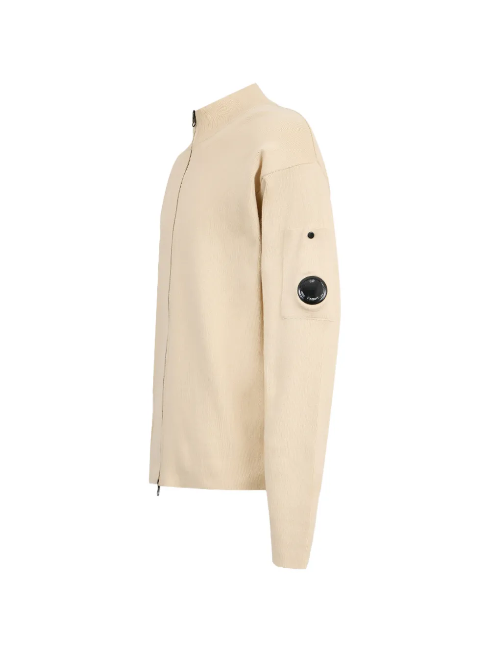  C.p. Company Zip-up Cardigan - Neutrals 