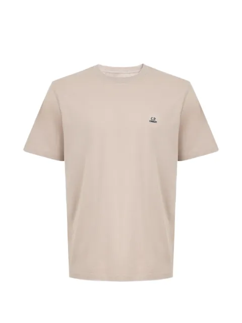 C.P. Company 30/1 jersey short sleeve logo patch T-shirt