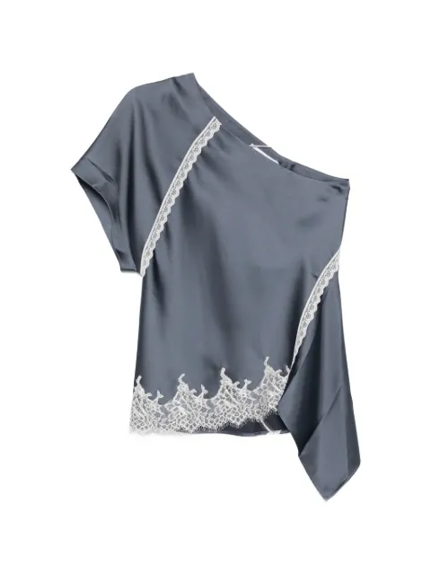 IRO lace asymmetric top